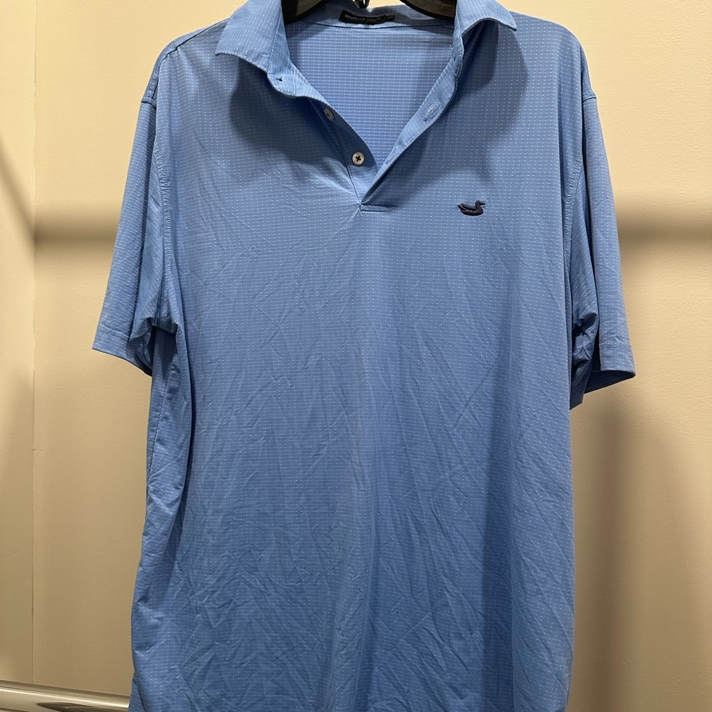 Southern Marsh Light Blue Polo Shirt